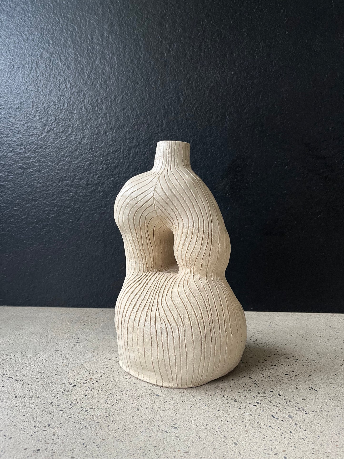 MR Céramique - Vase - Lignes de La Main