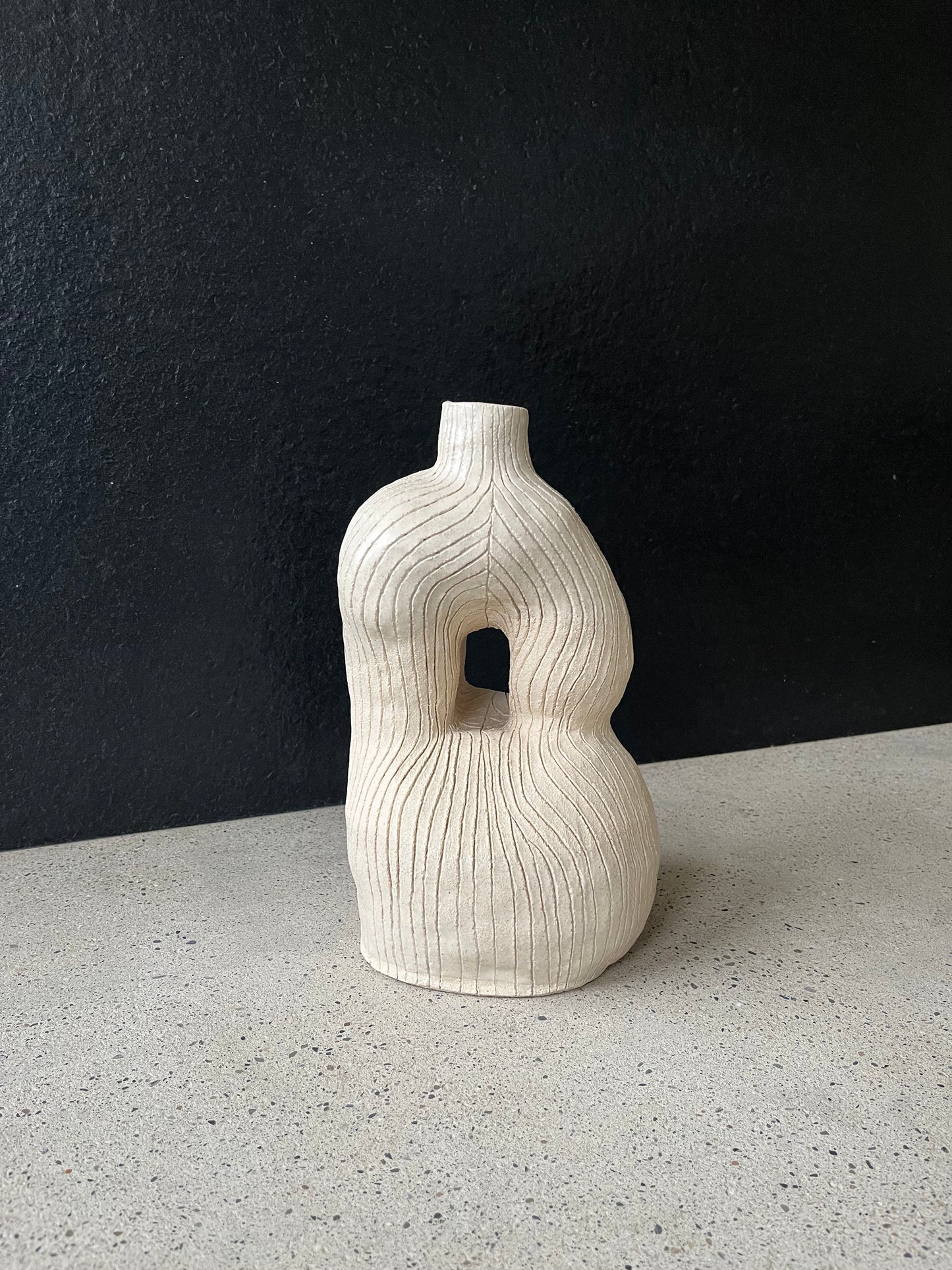 MR Céramique - Vase - Lignes de La Main