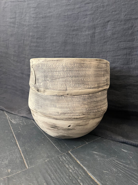 Haut saladier filet de pêche, Geneviève