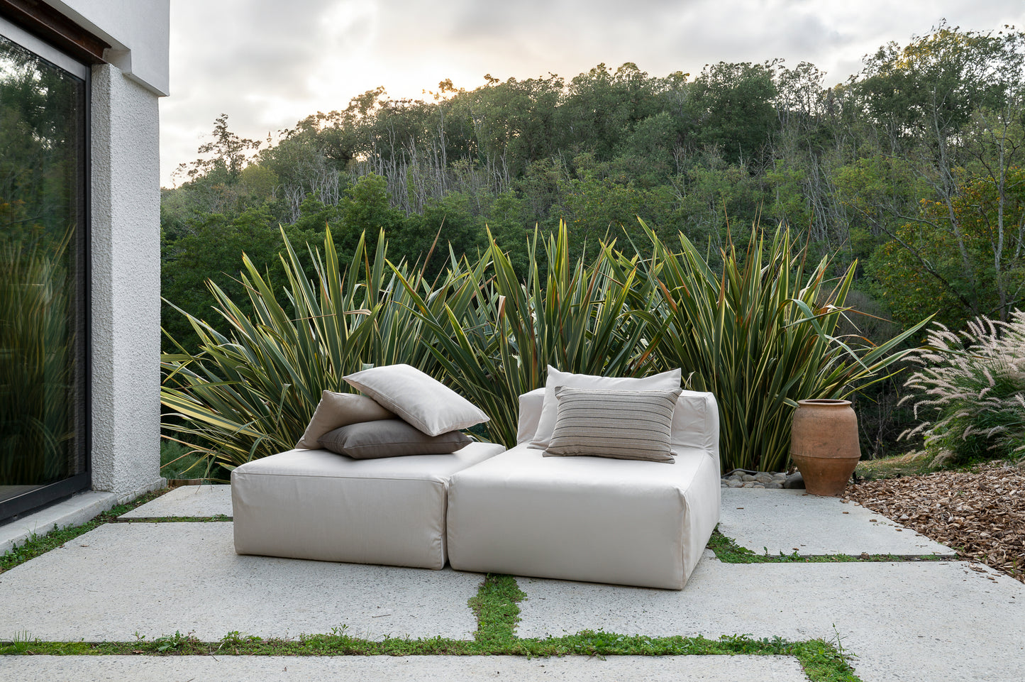 Pouf Slow Outdoor Bed and Philosophy pour Extérieur