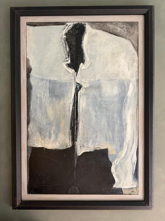 Serge Allain - Huile sur Toile - L'Intrus