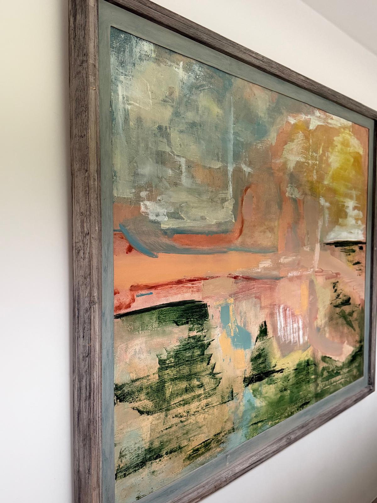 Serge Allain - Huile sur Toile - Jardin d'Agréments Chimiques