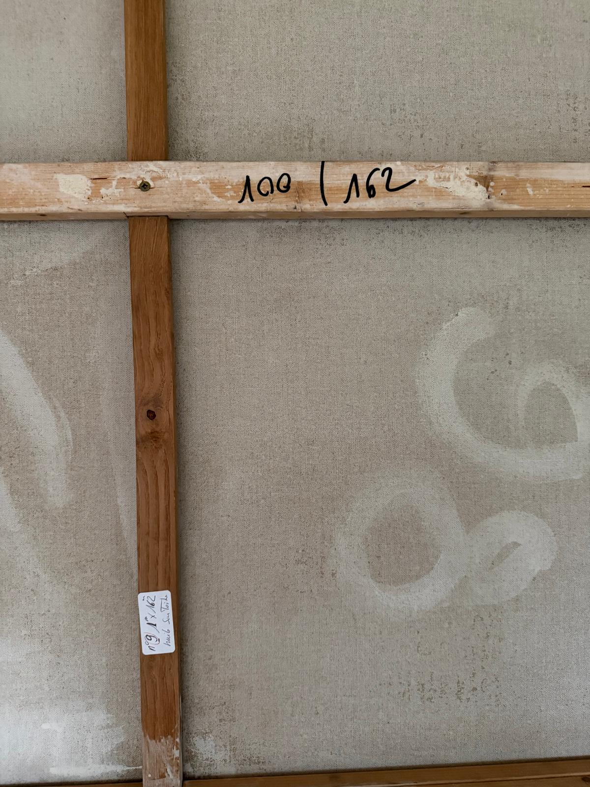 Serge Allain - Huile sur Toile - Sans Titre N°9