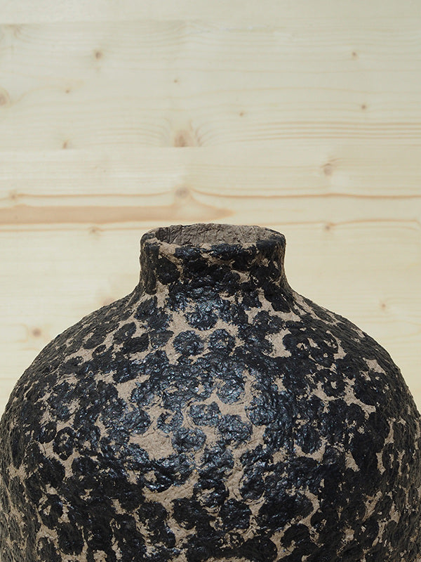 Pauline Pietri - Vases - Pavot & Ardoise En Papier Mâché