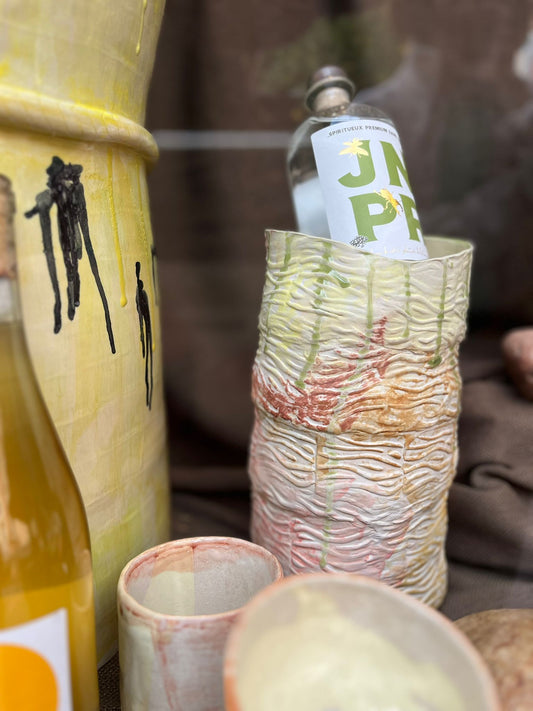 "SHE'S FRESH", Refroidisseur à vin - Collab Anne Kurzberg x Maison Makeba