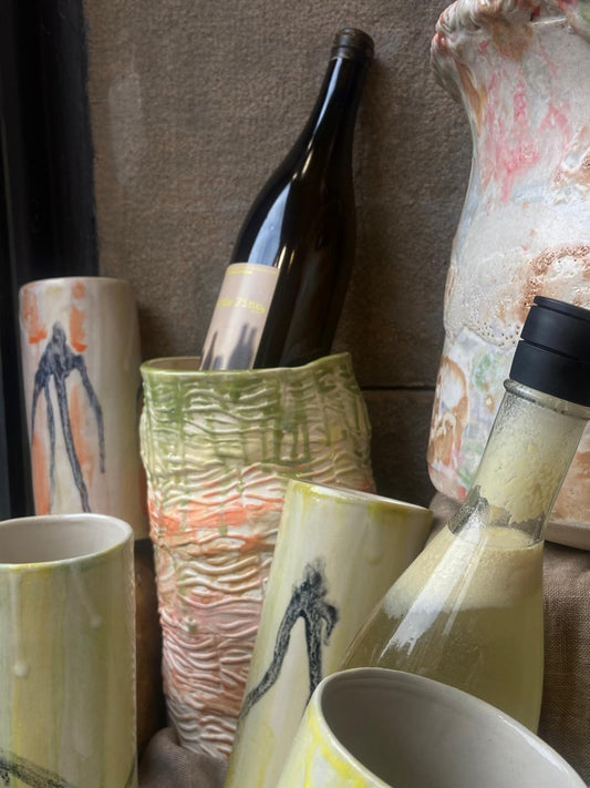 "SHE'S FRESH", Refroidisseur à vin - Collab Anne Kurzberg x Maison Makeba