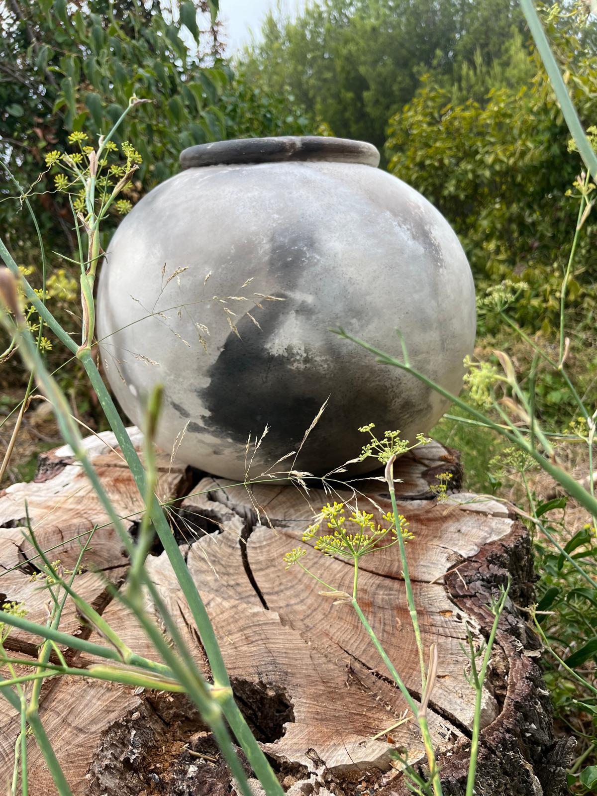 JARRE RONDE , Enfumage, Hannah André