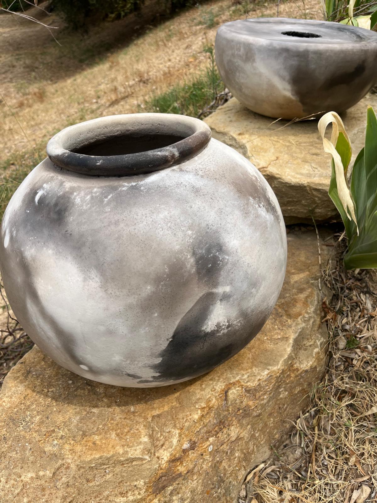 JARRE RONDE , Enfumage, Hannah André