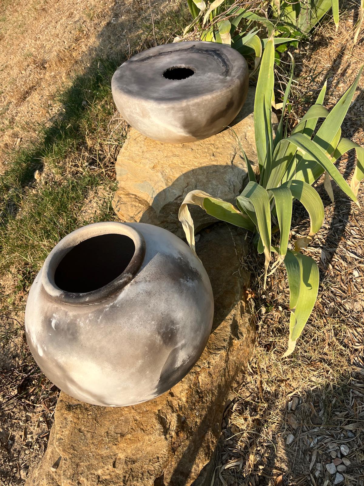 JARRE RONDE , Enfumage, Hannah André