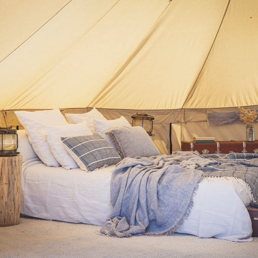 Modèle d'expo. Ensemble - Plaid et 2 Housses de Coussin - Bed And Philosophy