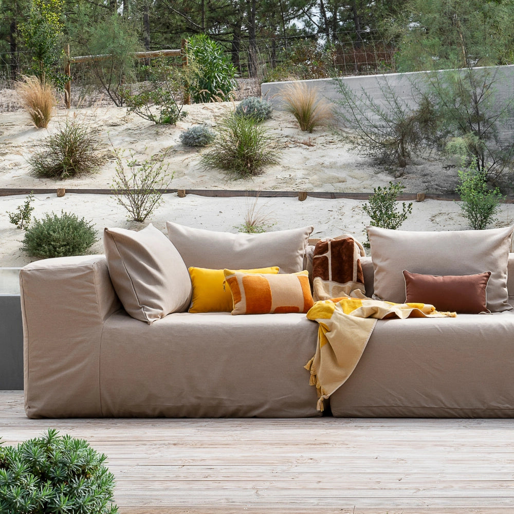 Drap de plage + Sac de plage en Éponge + Coussin  - Bed And Philosophy