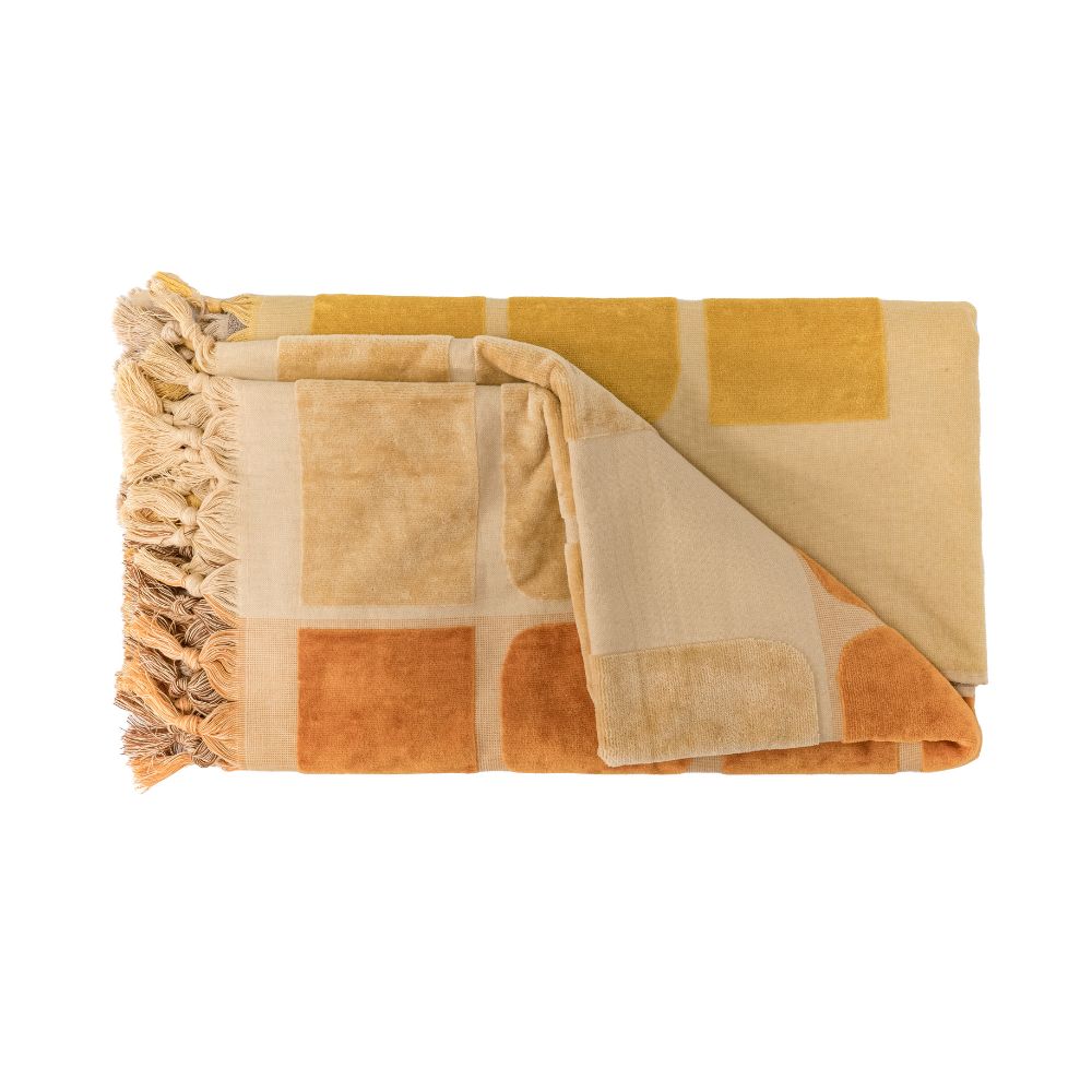 Drap de plage + Sac de plage en Éponge + Coussin  - Bed And Philosophy