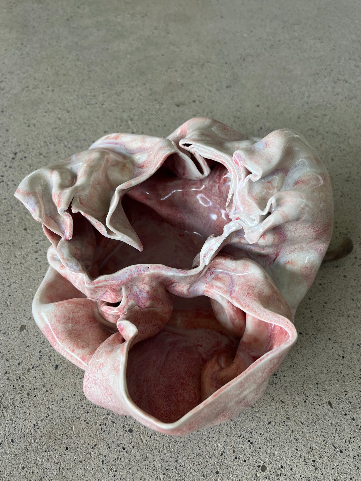 Jordane Somville - Sculpture/Vase - Méduses s'Accouplant sur Bois Flotté