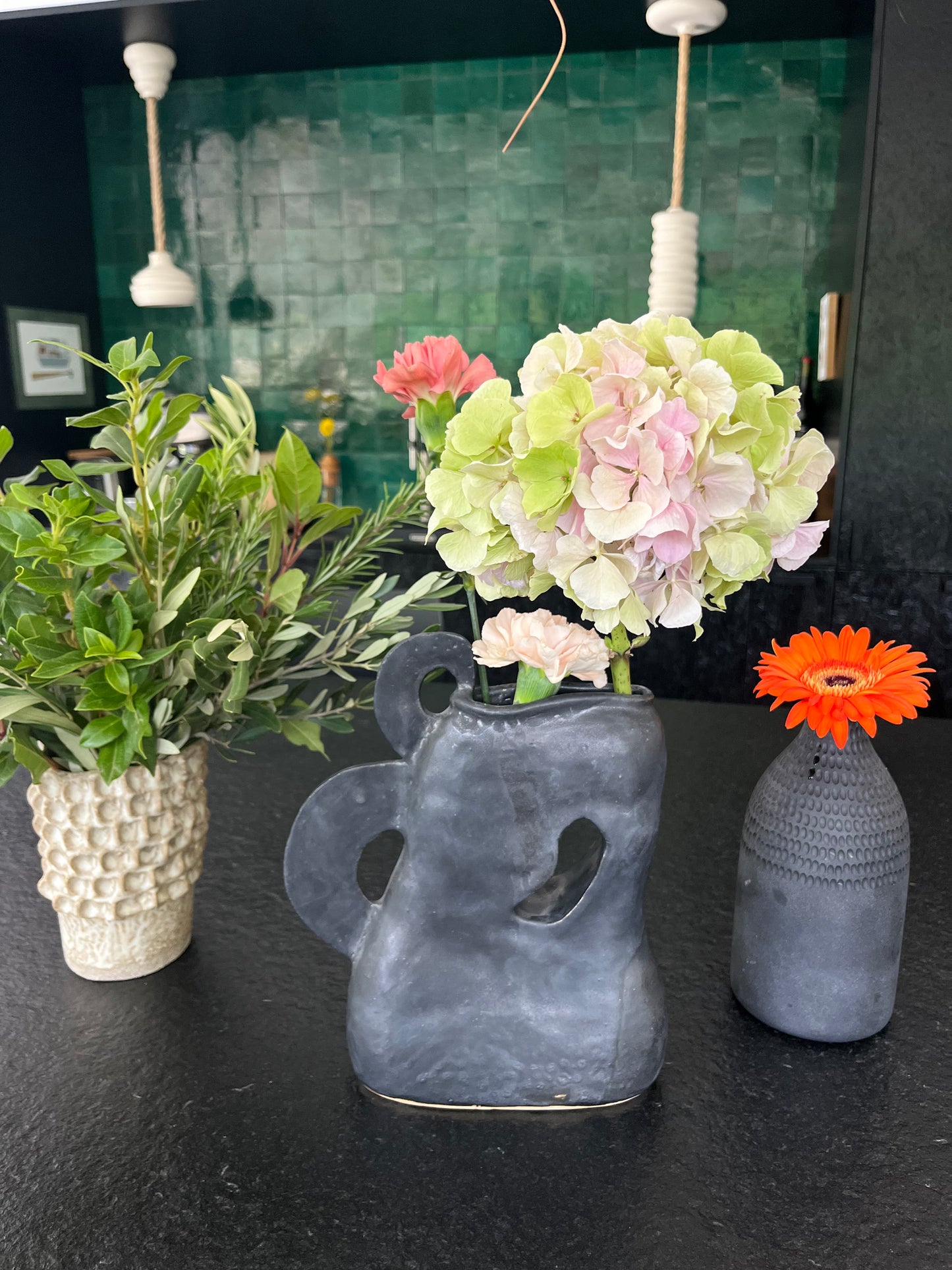 Mosselbay - Vase/Carafe - Cuir Moustache