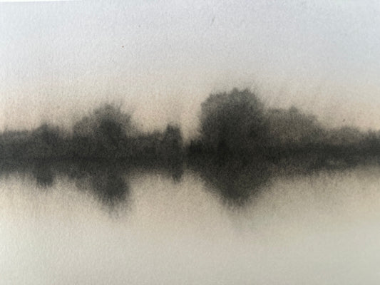 Charlotte Morot - Encre sur Papier - Reflet IV