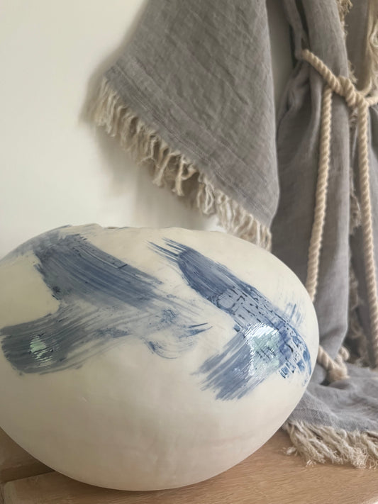 Coupe Vol d’oiseaux en porcelaine Michelle