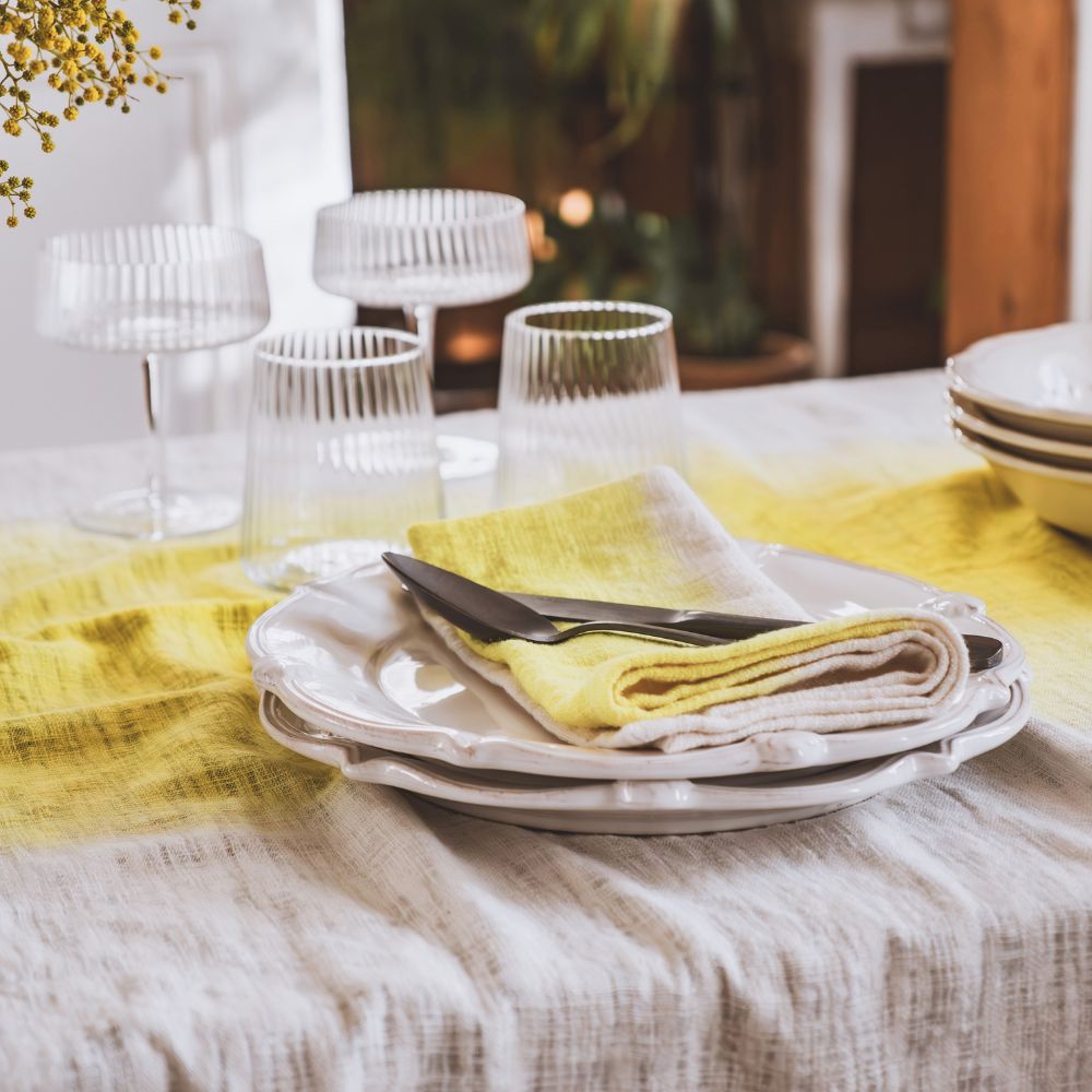 Bed&Philosophy - x10 Serviettes de Table - TATIN Citrus