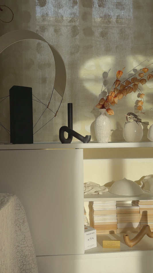 Vase Raku Branche Caroline