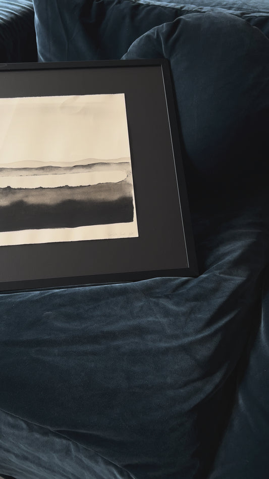 Charlotte Morot - Aquarelle sur Papier - Lac Ivoire