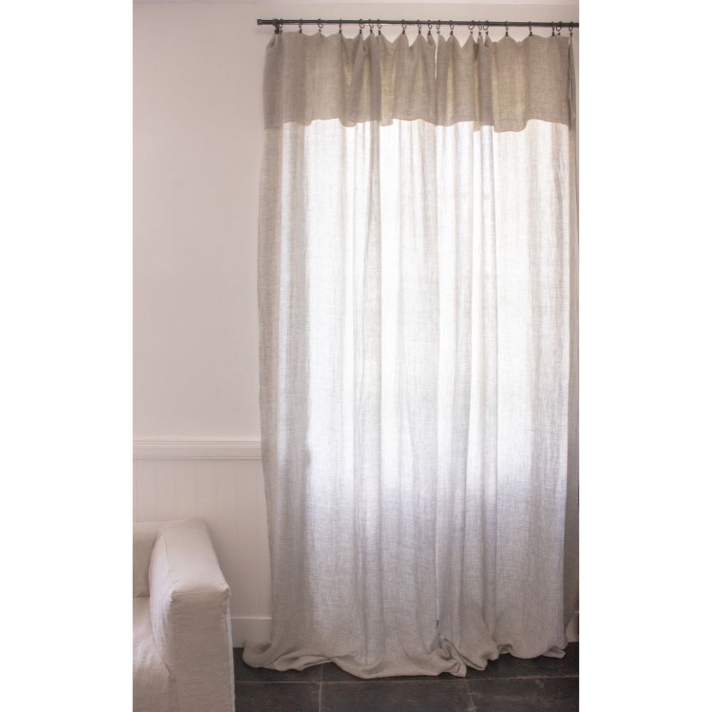 Rideau en lin changeant - Bed And Philosophy
