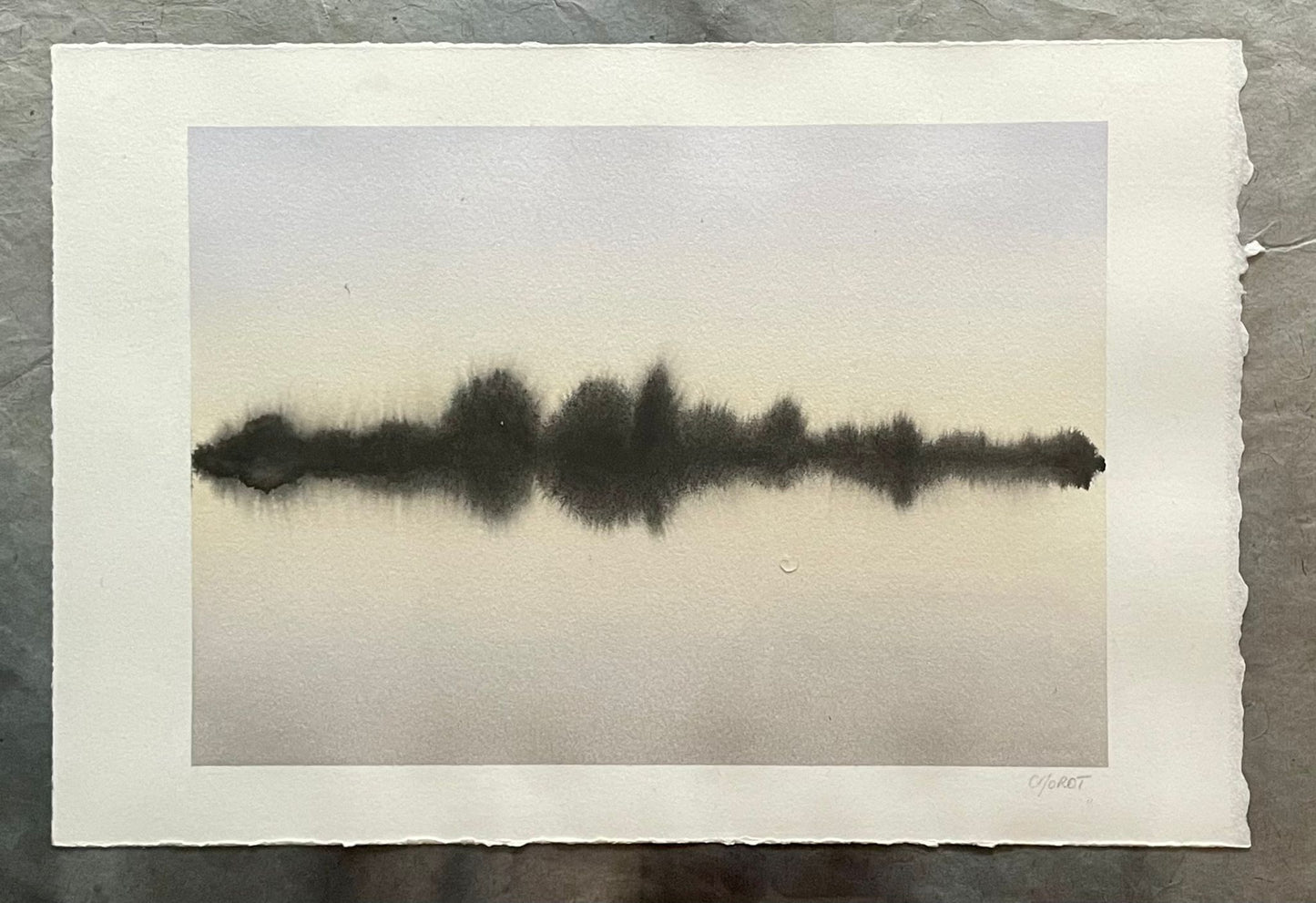 Charlotte Morot - Encre sur Papier - Reflet