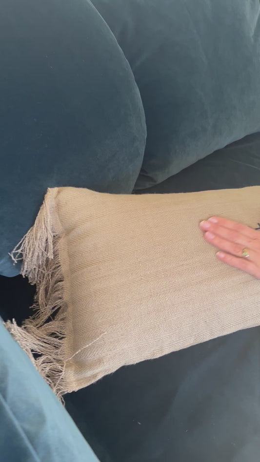 Coussin Bella Moka Amérindien Bed and Philosophy (Garniture incluse) modèle d expo