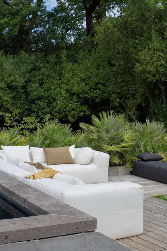 Canapé Geek Slow Outdoor 2 places Bed and Philosophy pour Extérieur