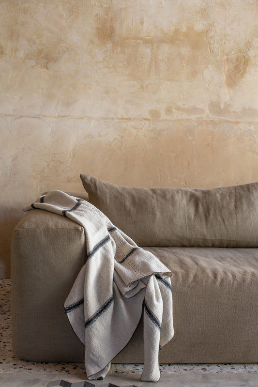 Plaid Uki Bed and Philosophy