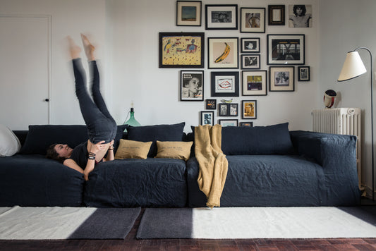 Canapé Family Ligne Slow 4 places Bed and Philosophy