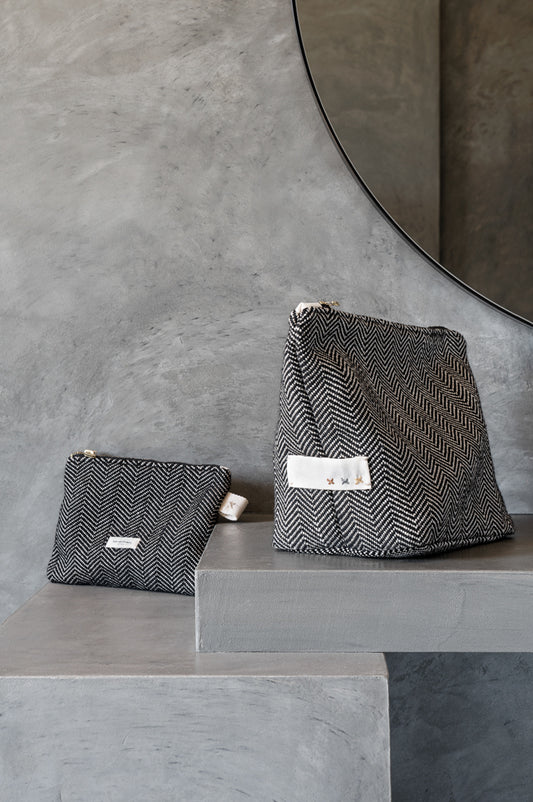 Trousse Maquillage Duke Chevron Bed and Philosophy