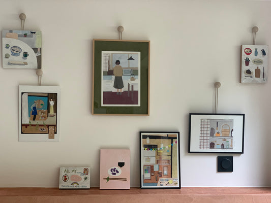 Agnès Hostache - Peintures sur Bois