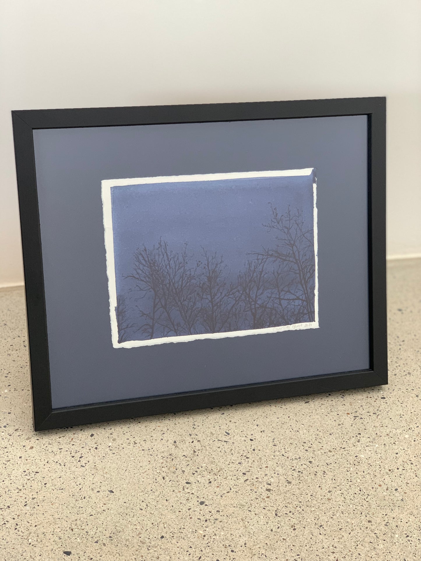 Charlotte Morot - Encre sur Papier - Nuit d'Hiver