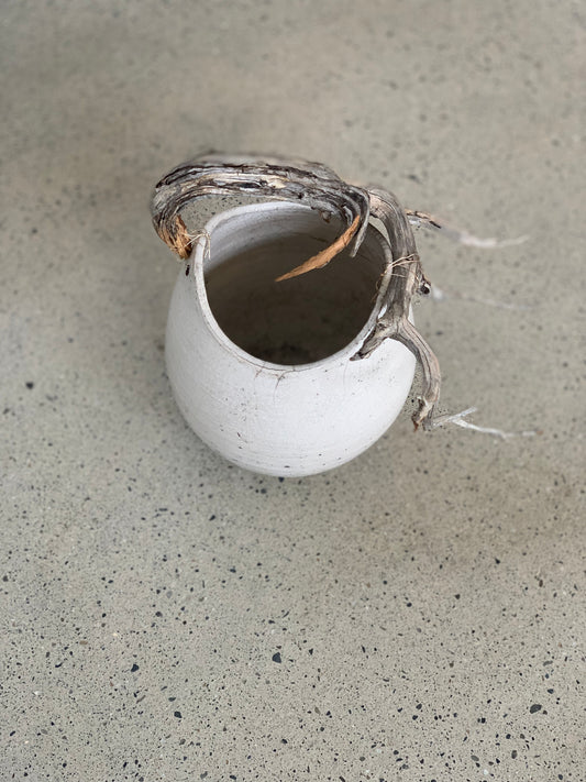 Vase Raku Branche Caroline