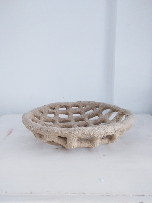 Corbeille basse en terre sauvage Claire Pain