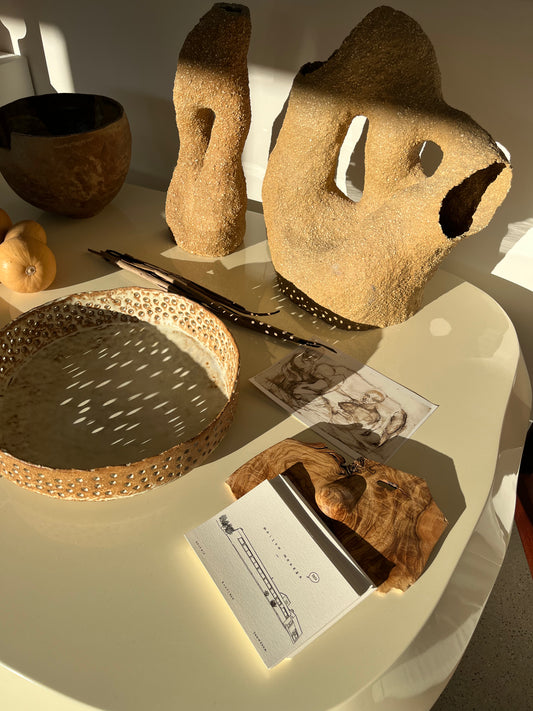 Plateau en bois Matière à poncer