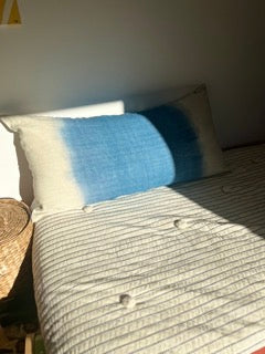 Coussin Marcel Indigo Bed and Philosophy (Garniture incluse)