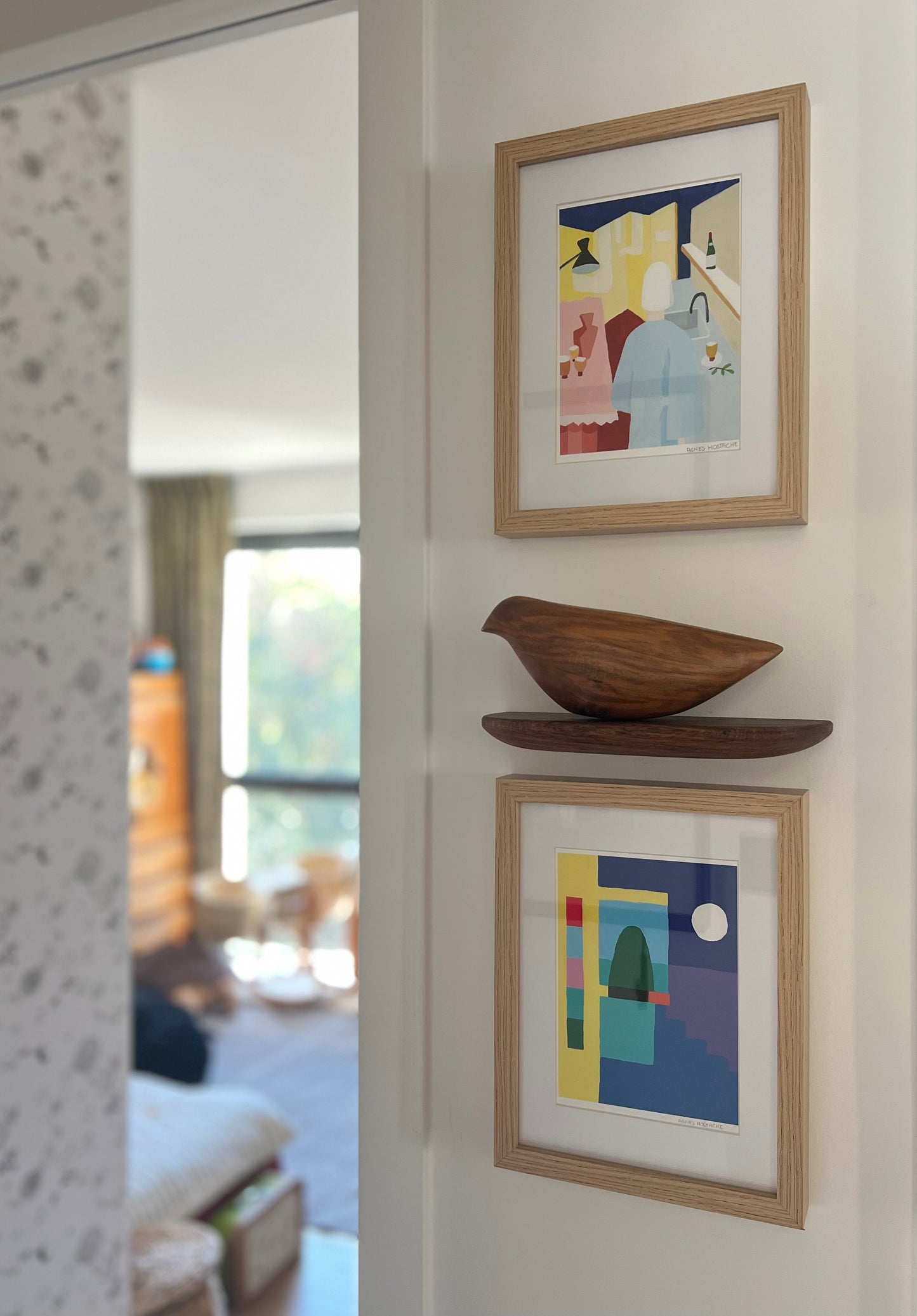 Jeremy Niquet - Étagères en Chêne - Ressau