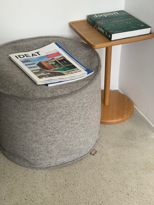 Pouf Gris
