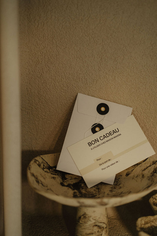 Carte Cadeau Maison Makeba