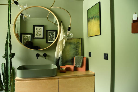 Emilie Cazin/ Emilie Dechaud - Ensemble Accessoires Bain/ Cuisine - Argela