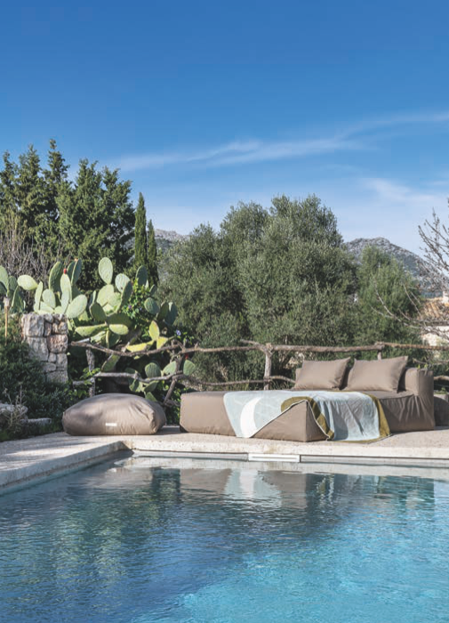 Méridienne Sunrise Outdoor 2 places Bed and Philosophy pour Extérieur