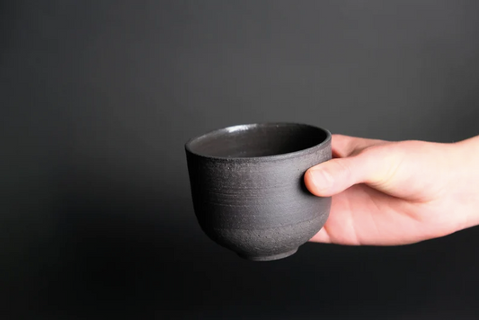 Tanguy Fraiture - Paire de Tasses - Grés Noir