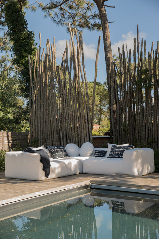 Canapé d'angle Coin Slow Outdoor Bed and Philosophy pour Extérieur