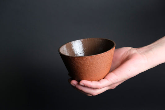 Tanguy Fraiture - Paire de Tasses - Grés Rouge