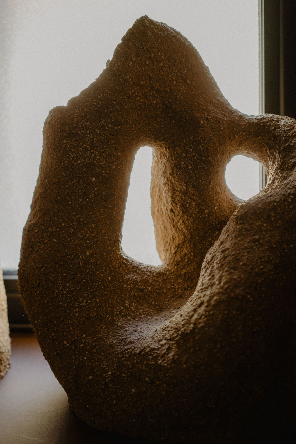 Thaïs Loret - Sculpture/Vase - Grés Mélangé Brut et Chamotté