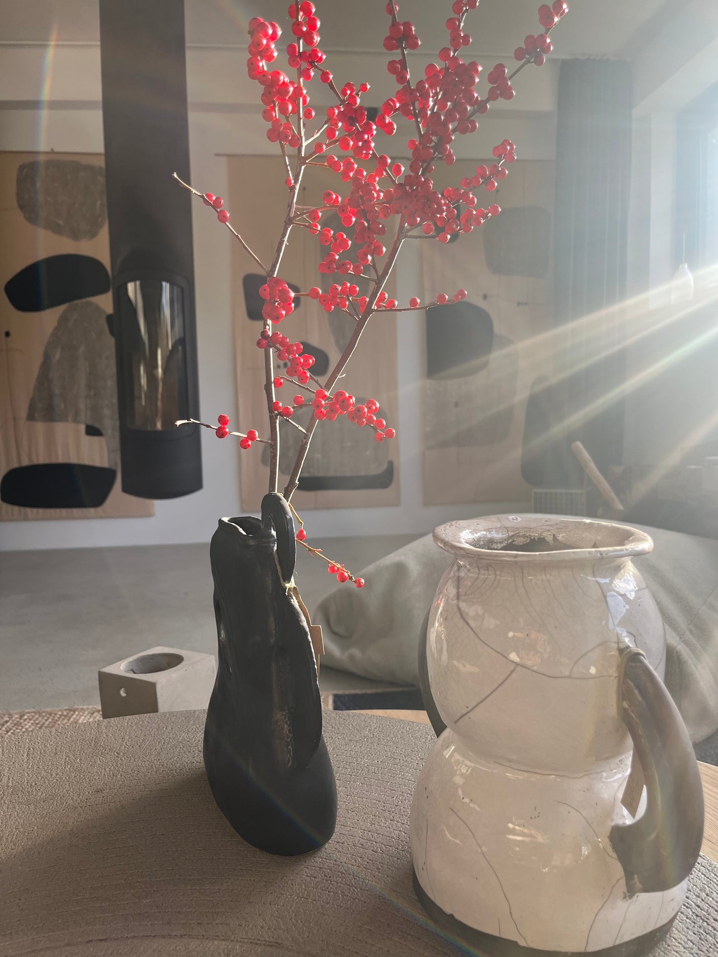 Mosselbay - Vase/Carafe - Cuir Moustache