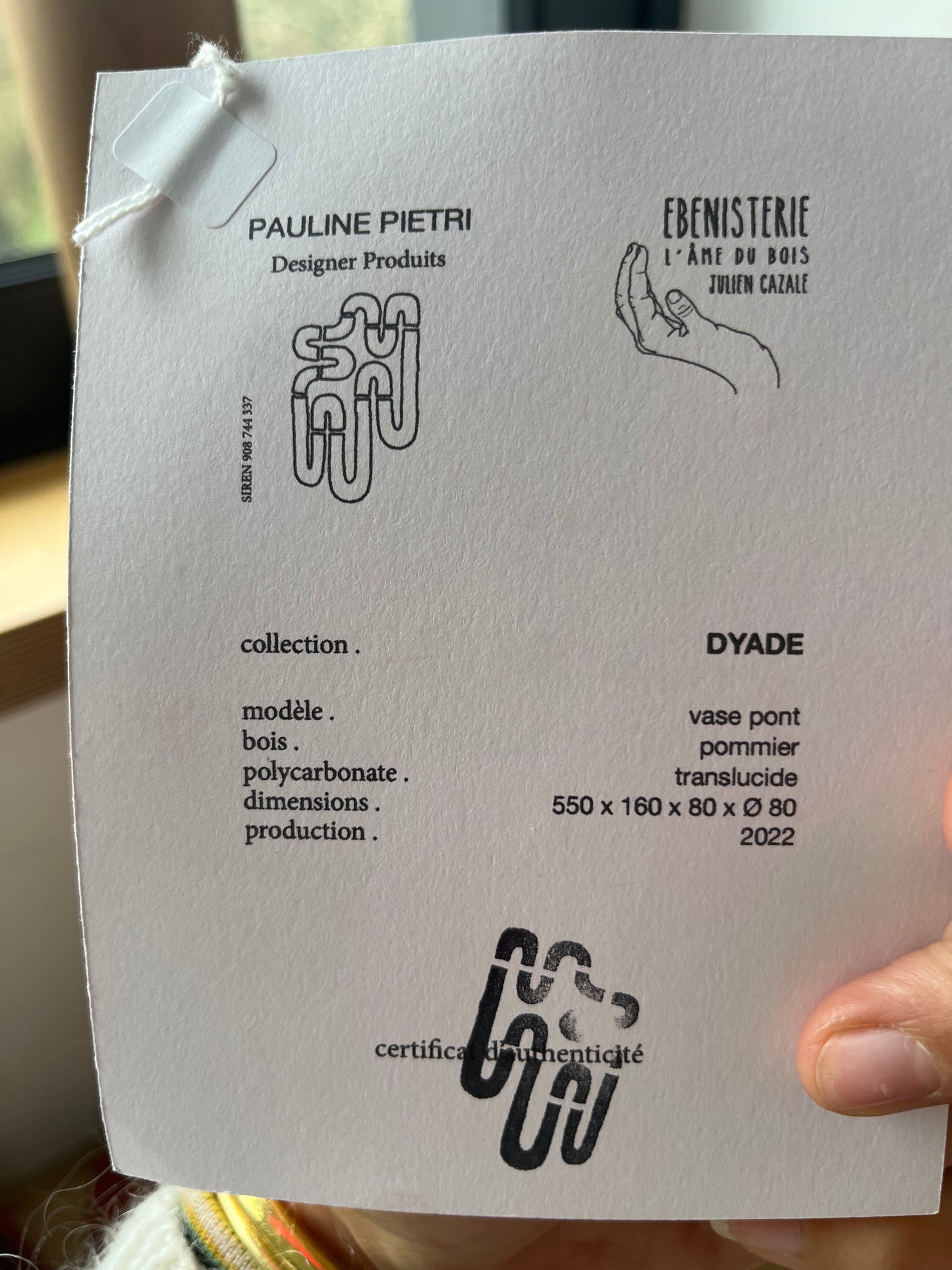 Pauline Pietri - Vase - DYADE