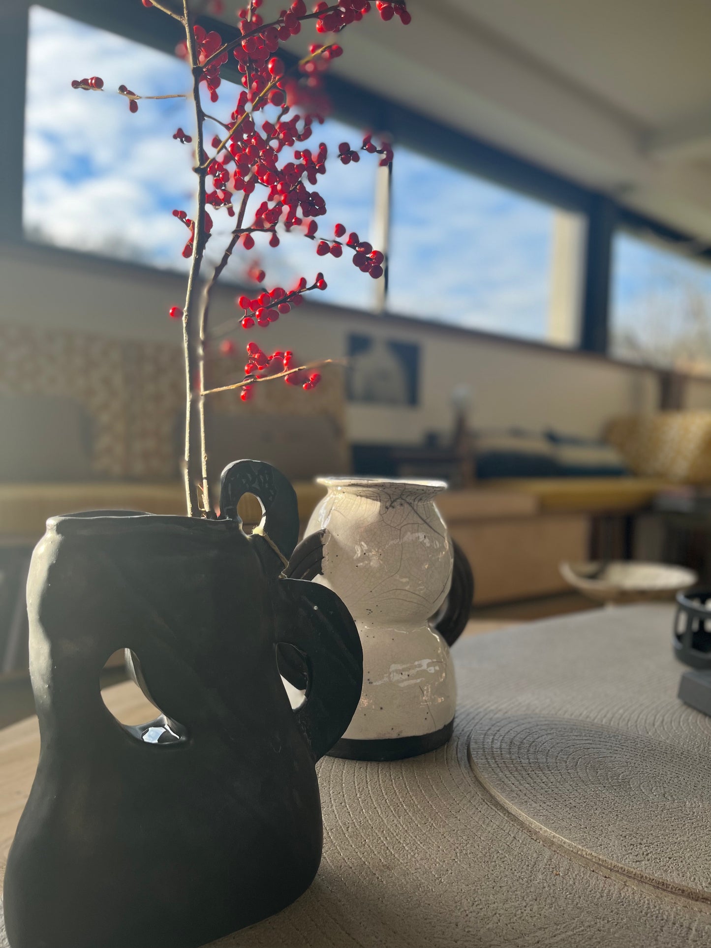 Mosselbay - Vase/Carafe - Cuir Moustache