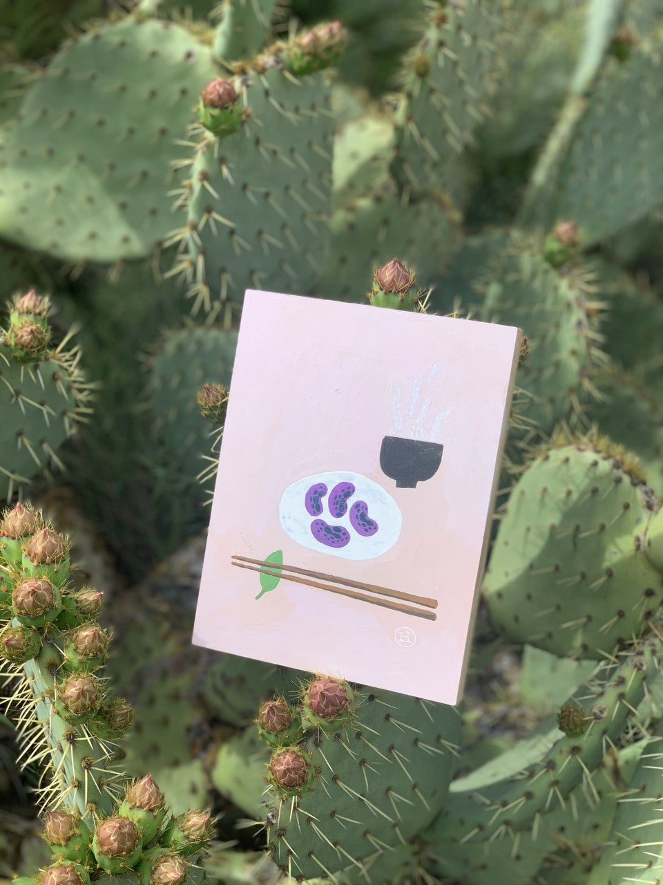 Agnès Hostache - Peintures sur Bois