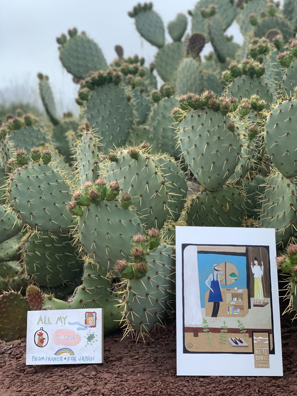 Agnès Hostache - Peintures sur Bois